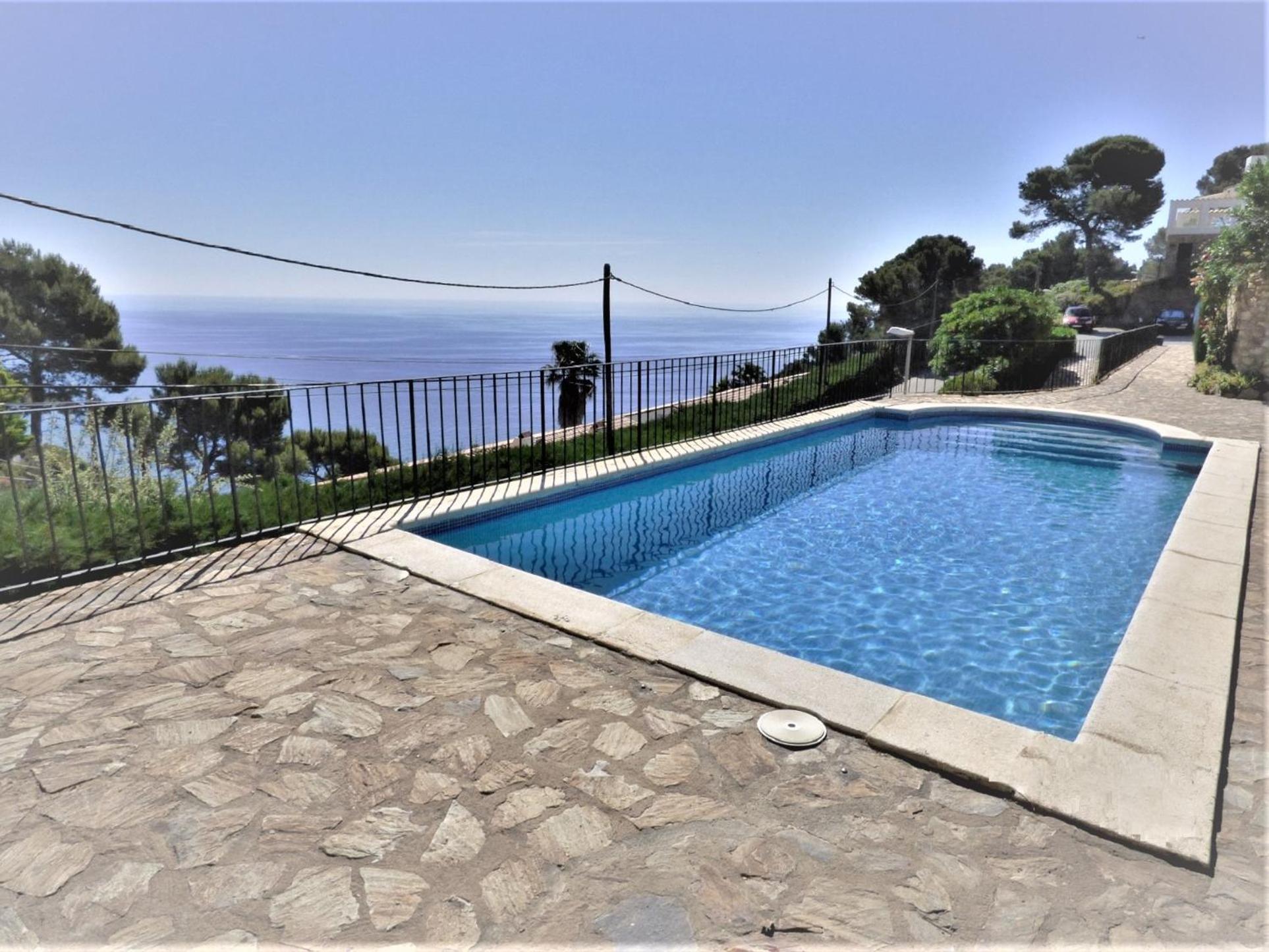 "La Terrasse De La Mer 8" -Climatisation-Wifi-Bbq -Piscine-Parking Begur Dış mekan fotoğraf