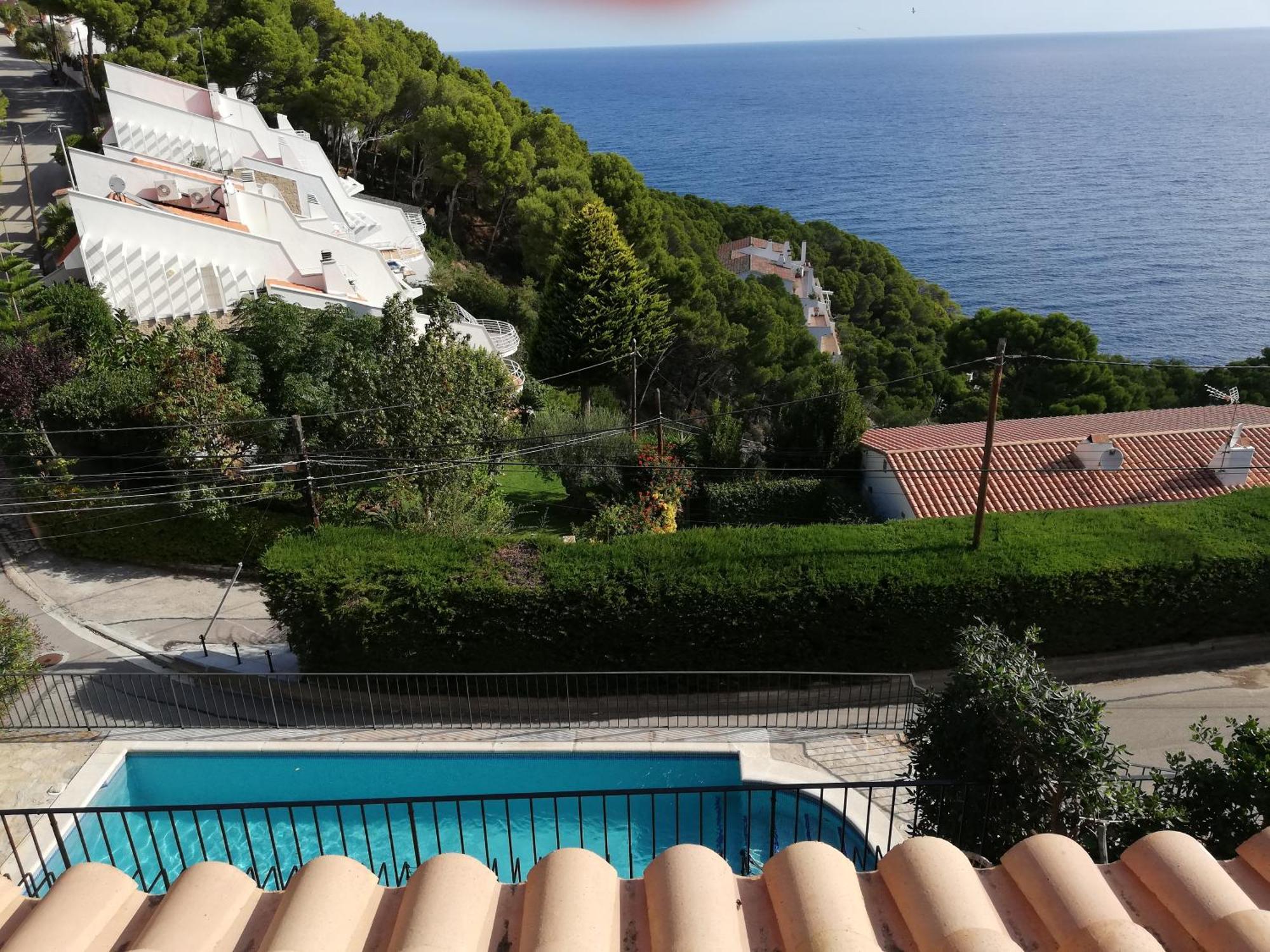 "La Terrasse De La Mer 8" -Climatisation-Wifi-Bbq -Piscine-Parking Begur Dış mekan fotoğraf