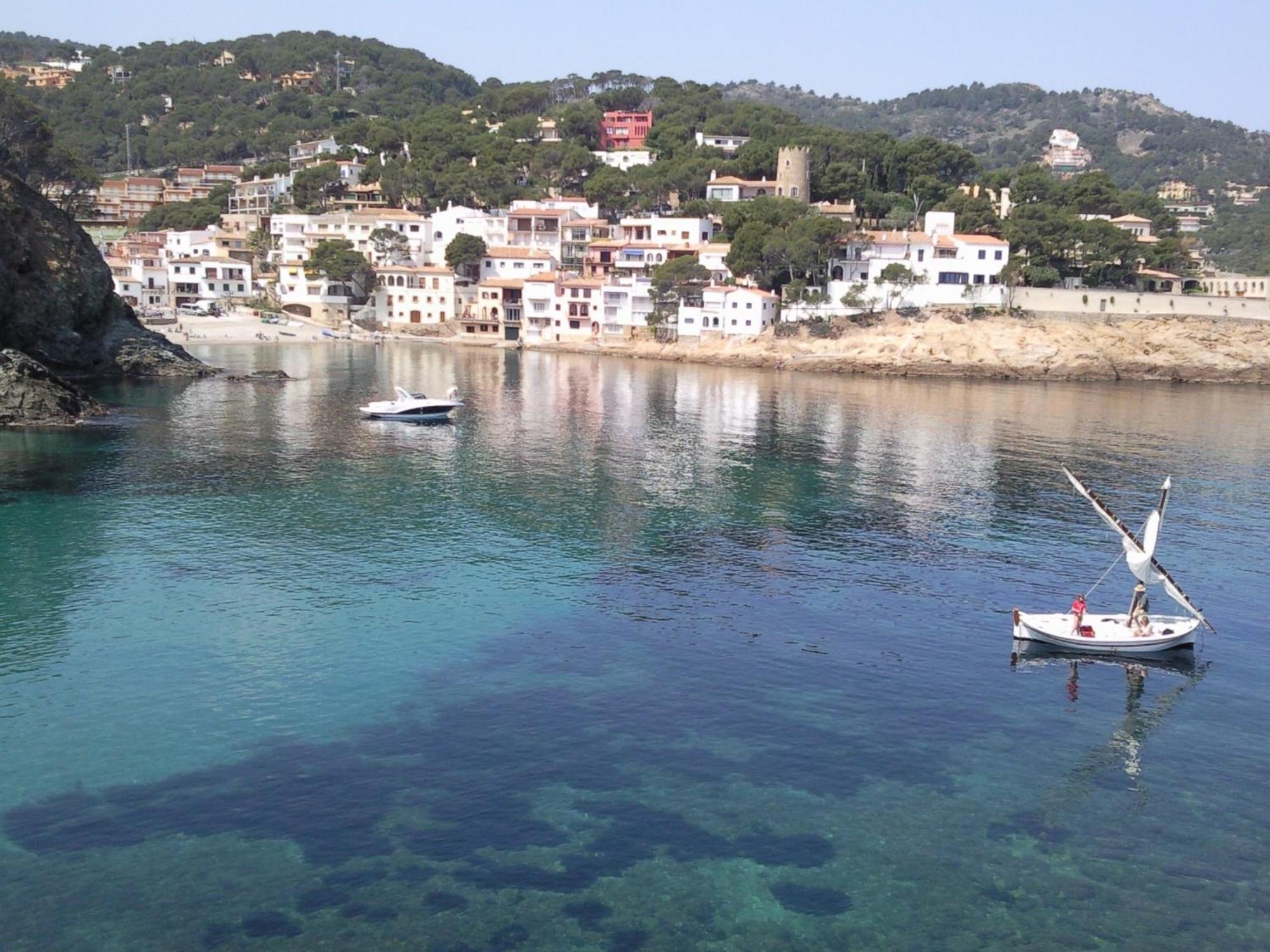 "La Terrasse De La Mer 8" -Climatisation-Wifi-Bbq -Piscine-Parking Begur Dış mekan fotoğraf