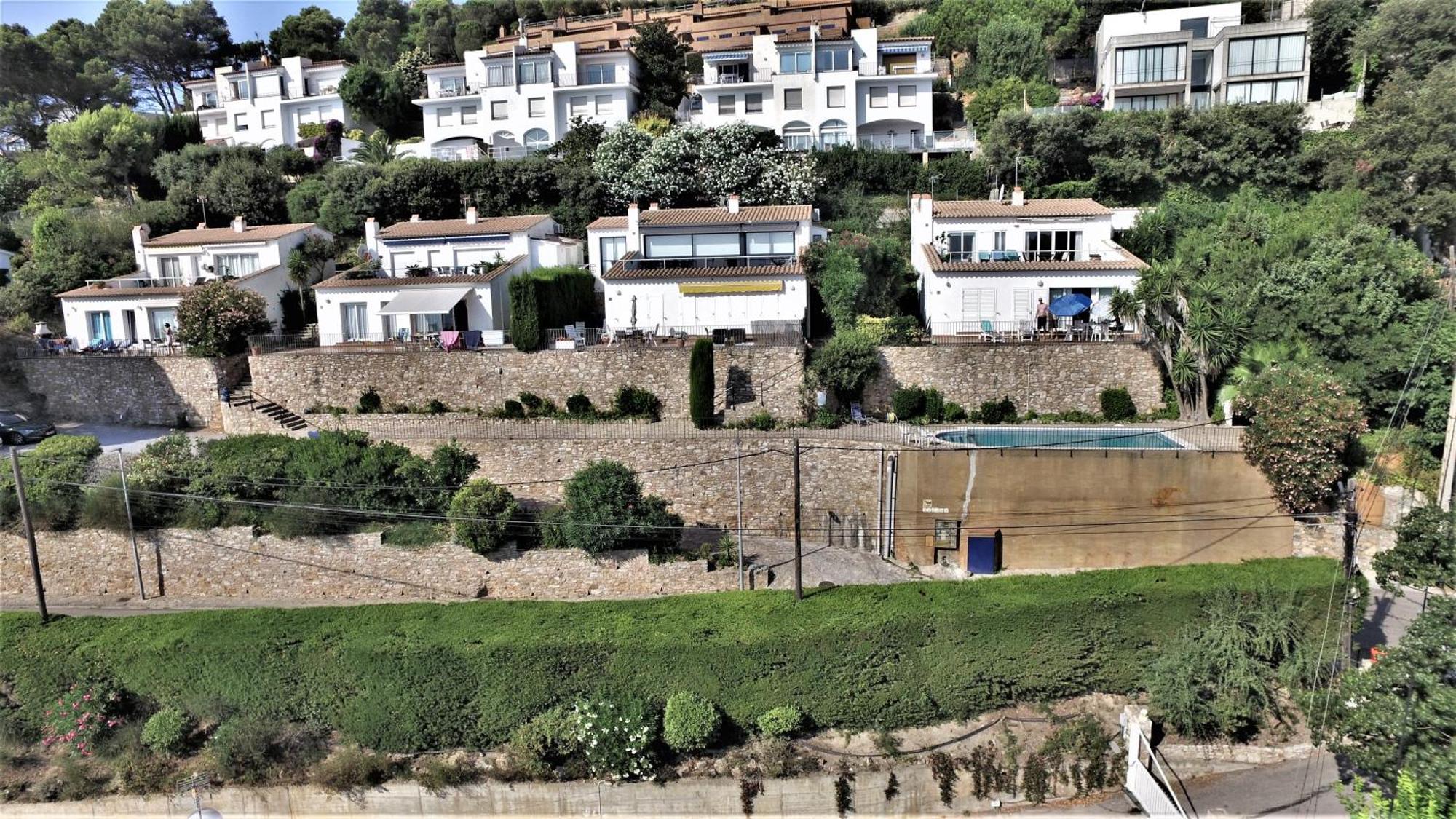 "La Terrasse De La Mer 8" -Climatisation-Wifi-Bbq -Piscine-Parking Begur Dış mekan fotoğraf