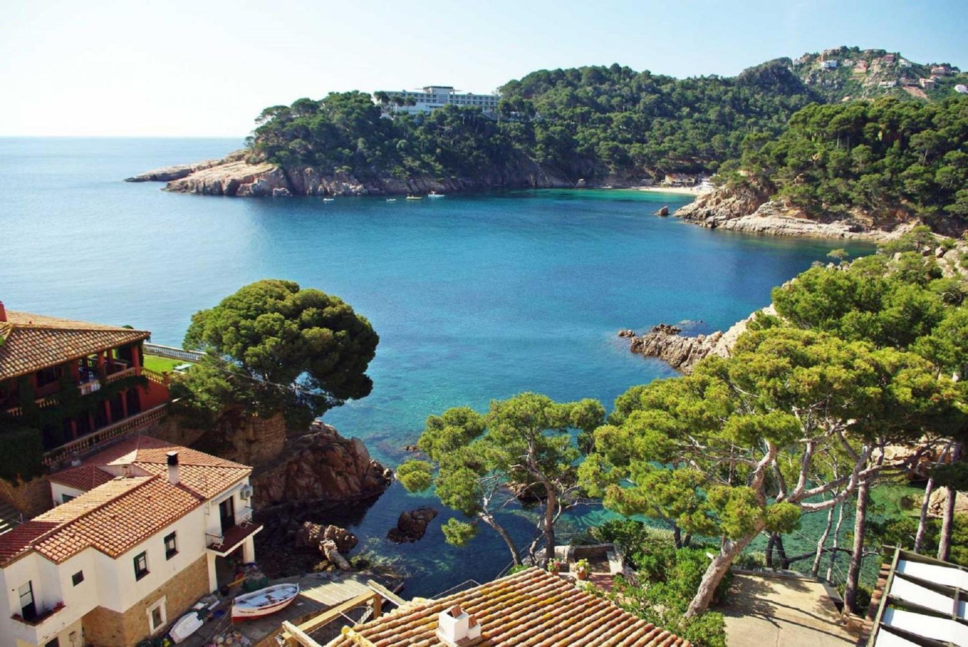 "La Terrasse De La Mer 8" -Climatisation-Wifi-Bbq -Piscine-Parking Begur Dış mekan fotoğraf
