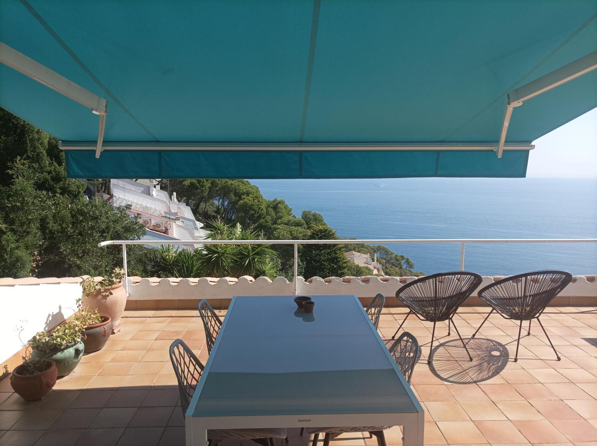 "La Terrasse De La Mer 8" -Climatisation-Wifi-Bbq -Piscine-Parking Begur Dış mekan fotoğraf